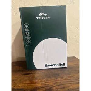 TRIDEER Exercise Stability Ball for Fitness Yoga Pilates Workout Home Chair 55cm